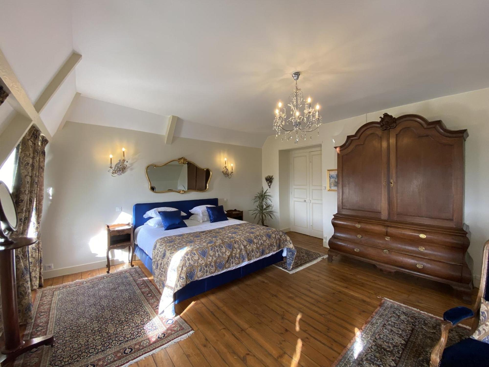 Chateau La Rametiere Bed & Breakfast Plomb Room photo